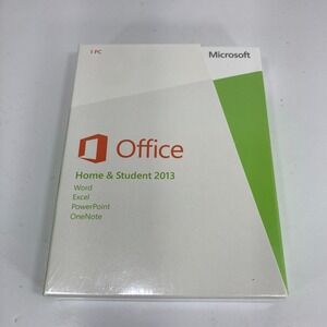 MS Microsoft Office 2013 Home and Student Full English Retail Boxed Version PKC